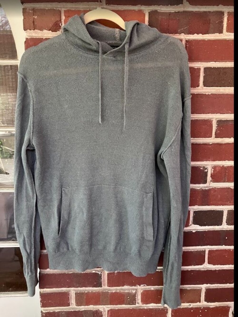 Vintage Banana Republic Performance Linen Pullover Hoodie